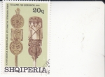 Stamps Albania -  Orfebrería etnica
