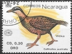 Sellos de America - Nicaragua -  aves