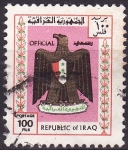 Stamps Asia - Iraq -  Escudo-Aguila