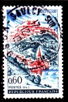 Stamps France -  panorámica de Saint-Flour