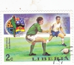 Sellos de Africa - Liberia -  Mundial Munich'74