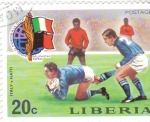 Sellos del Mundo : Europa : Liberia : Mundial Munich'74