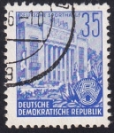 Stamps Germany -  pabellón de deportes