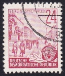 Stamps Germany -  Berlin Paseo Stalin