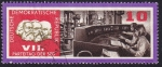 Stamps Germany -  congreso del partido SED