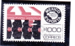 Stamps : America : Mexico :  Mexico exporta maquinaria agricola