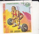 Stamps Equatorial Guinea -  Juegos olímpicos de Montreal`76