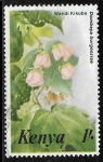 Stamps Kenya -  Flores - Dombeya burgessiae