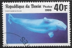 Stamps Benin -  mamíferos marinos - Delphinapterus leucas