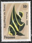 Sellos de Africa - Benin -  Peces - Pomacanthus sp.