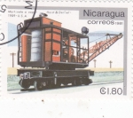 Stamps Nicaragua -  martinete a vapor