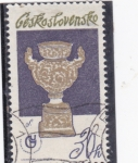 Stamps Czechoslovakia -  ARTESANIA copa