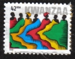 Stamps United States -  Kwanzaa