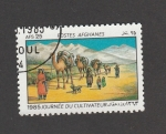 Stamps Afghanistan -  Día del agricultor