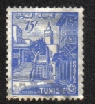 Stamps : Africa : Tunisia :  Definitive 1954