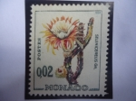 Stamps Monaco -  Selenicereus Gr. - Reina de la Noche.