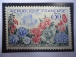 Sellos de Europa - Francia -  Floralies nantaises 1963 - Flores de Nantes