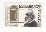 Stamps Georgia -  Niko Nikoladze 1843-1928