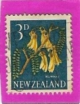 Sellos de Oceania - Nueva Zelanda -  Plantas