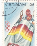 Stamps : Asia : Vietnam :  OLIMPIADA DE INVIERNO SARAJEVO