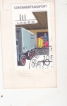 Stamps : Europe : Germany :  transporte en containers