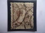 Stamps Spain -  Ed:ES 214 -Comunicaciones -King Alfonso XIII (tipo Pelón) - Serie:1889-1899)-Retrato como  un Bebé.