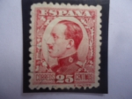 Stamps Spain -  Ed:ES 495 -King Alfonso XIII - (Retrato de Perfil Izq.) - Serie:King Alfonso XIII (1930)