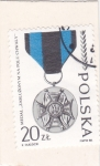 Sellos de Europa - Polonia -  Condecoración