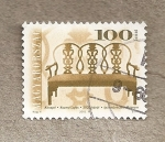 Stamps Hungary -  Sofá or Lajos Kozma 1920