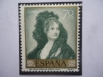 Sellos de Europa - Espa�a -  Ed:ES 1214 - Retrato de Dña. Isabel Lobo Velasco de Porcel (1805)- Oleo de pintor Francisco de Goya.