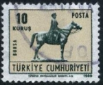 Stamps : Asia : Turkey :  Ecuestre