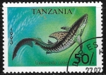 Stamps Tanzania -  Peces - Galeocerdo cuvier