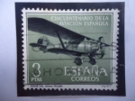 Sellos de Europa - Espa�a -  Ed:ES 1403 - Cincuentenario de la Aviación Española - 