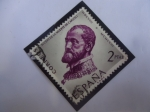Stamps Spain -  Ed:ES 1230-IV Cent.de la Muerte de Carlos I (1548-1958)-Busto del Escultor Italiano Leoni en 1549)