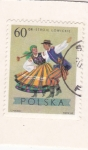 Stamps Poland -  baile popular