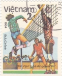 Stamps Vietnam -  OLIMPIADA LOS ANGELES 84