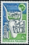 Stamps : Africa : Madagascar :  Scouts