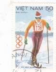Sellos de Asia - Vietnam -  OLIMPIADA DE INVIERNO SARAJEVO'84