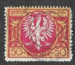 Stamps Poland -  164 - Águila Polaca