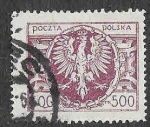 Stamps Poland -  169 - Águila Polaca