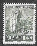 Stamps Poland -  560 - Reconstrucción de los Astilleros de Gdansk