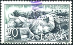Stamps Spain -  Monasterio S. Pedro de Cardeña
