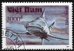 Stamps Vietnam -  Peces - Carcharias leucas