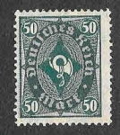 Stamps Germany -  198 - Cuerno Postal