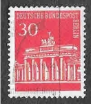 Stamps Germany -  954 - Puerta de Brandeburgo