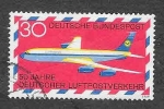 Sellos de Europa - Alemania -  994 - L Aniversario del Servicio de Correo Aéreo Alemán