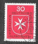 Stamps Germany -  1006 - Cruz de Malta