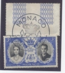 Stamps Europe - Monaco -  boda grace kelly