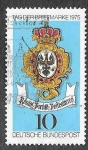 Stamps Germany -  1202 - LXXVI Aniversario del Dia de los Filatelistas Alemanes