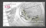 Stamps : Europe : Germany :  2088 - 350 Aniversario del Periódico  Einkommende Zeitungen